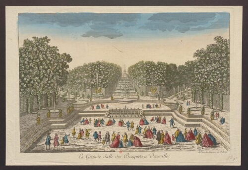 La Grande Salle des Bosquets à Versailles