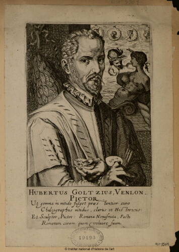 Hubertus Goltzius, Venlon, pictor