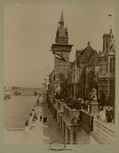 Exposition Universelle de 1900. Palais des Nations, la Hongrie