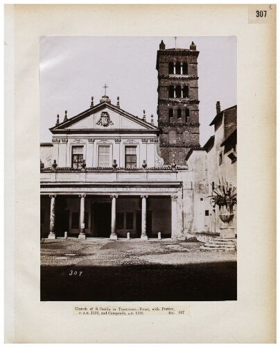 [Albums John Henry Parker (1864-1877). 5 : S. Cecilia, S. Cosimato, S. Maria in Trastevere, S. Crisogno...]