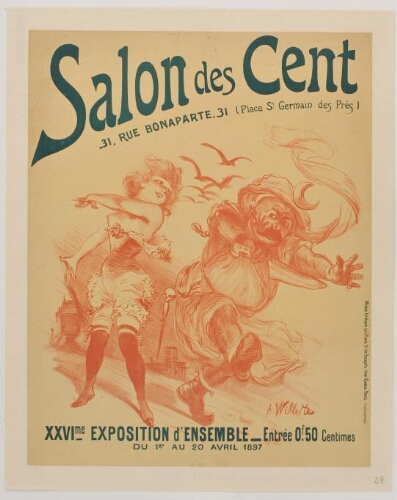 [Salon des Cent. Avril 1897]