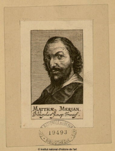 Matthae Merian, Bibliopolus Iconogr. Francof.