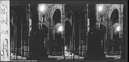 Intérieur de la cathédrale de Sienne