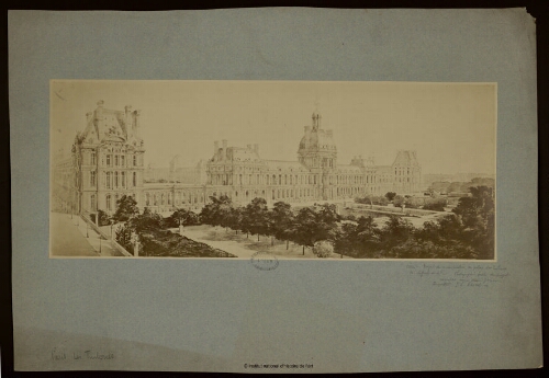 Paris, Les Tuileries, 1872