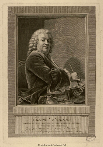 Étienne Jeaurat, peintre du Roi, recteur en son Académie de Peinture et Sculpture, garde des tableaux de Sa Majesté, à Versailles