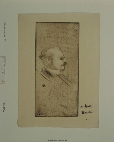 Portrait de W. H. B. Sands, éditeur à Edimbourg