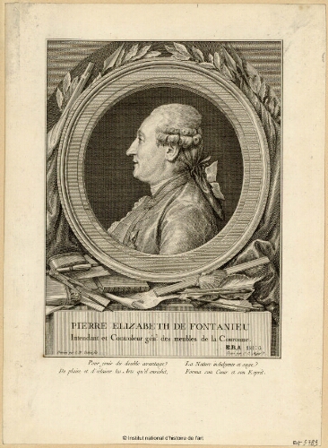 Pierre Elizabeth de Fontanieu, intendant et contrôleur général des meubles de la Couronne