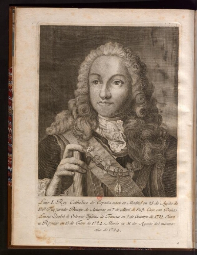 Pompe funèbre de Louis premier, Roy d'Espagne qui se fera dans l'Eglise Notre-Dame de Paris le 15 Décembre 1724 [...]