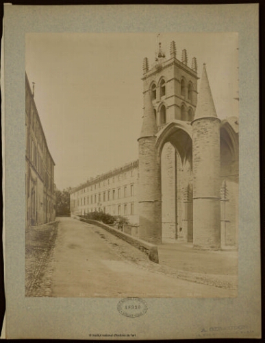 Montpellier. La Cathédrale et l'Ecole de Médecine