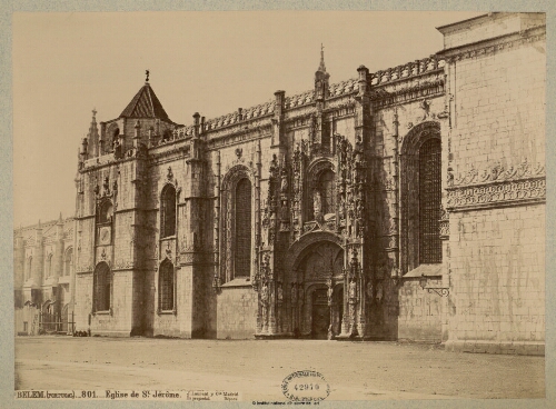 Belem (Portugal). Eglise de St Jérôme