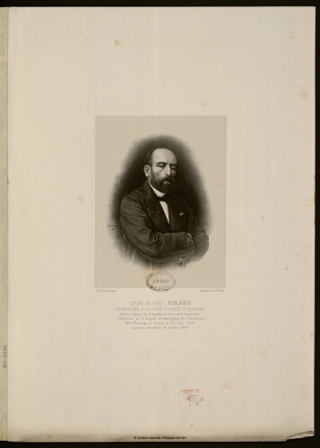 Louis-Alfred Giraud, conseiller à la cour d'appel d'Orléans, ancien député de la Vendée à l'Assemblée Nationale [...]