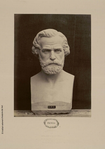 [Paris, Opéra Garnier, buste de Verdi]