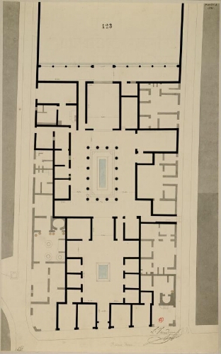 Pompeia 1830, Maison Pansa
