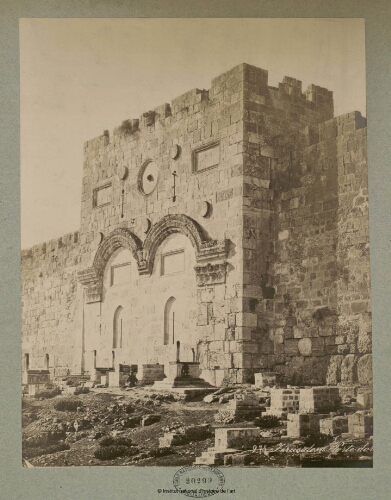 Jérusalem. Porte dorée