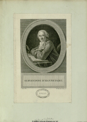 Servandoni d'Hannetaire, peintre et architecte