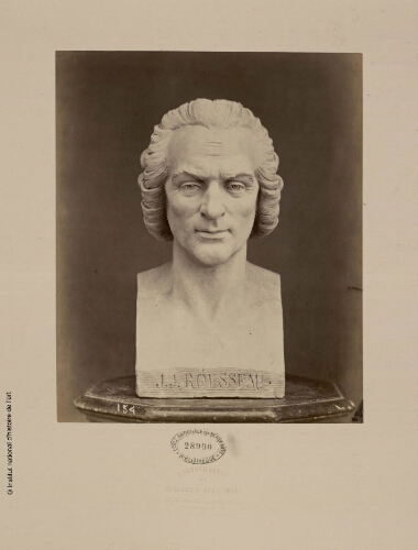 [Paris, Opéra Garnier, buste de J.J.Rousseau]