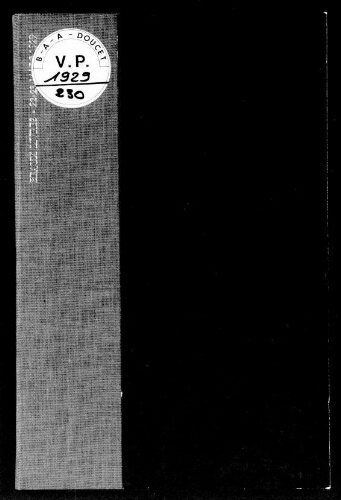 Catalogue de beaux livres modernes provenant de la bibliothèque d'un amateur : [vente des 22 et 23 mars 1929]