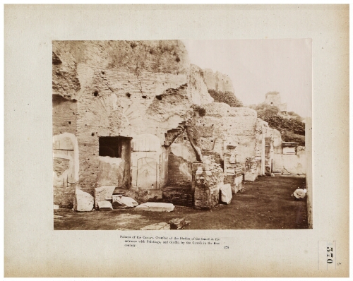 [Albums John Henry Parker (1864-1877). 18 : Palatino, Campidoglio, Foro Romano, Casa di Nerone, Colonne ed Obelischi]