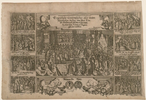 Eigentliche Contrafactur aller underschiedlichen Acten wie Ihre Kön. M.Ferdinand III den 8 Decemb. Anno 1625