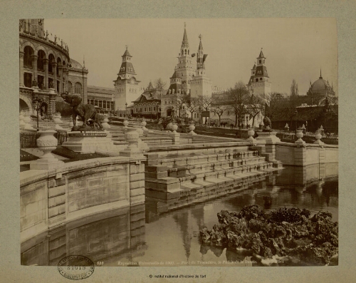 Exposition Universelle de 1900. Parc du Trocadéro, le Palais de la Russie