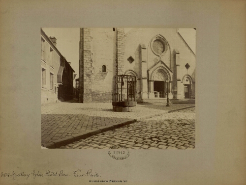 Montlhéry, Église Hôtel-Dieu : vieux puits