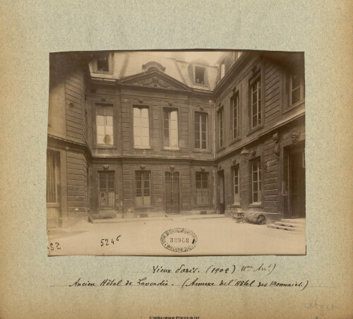 Vieux Paris, Ancien Hôtel de Laverdie (Annexe de l'Hôtel des Monnaies)