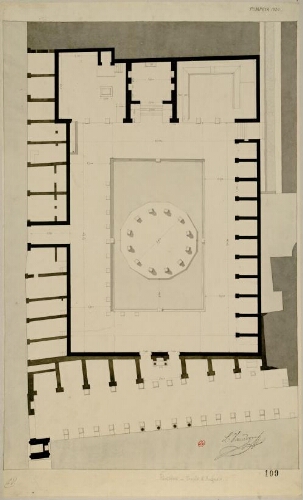 Pompeia 1830, Panthéon ou Temple d'Auguste