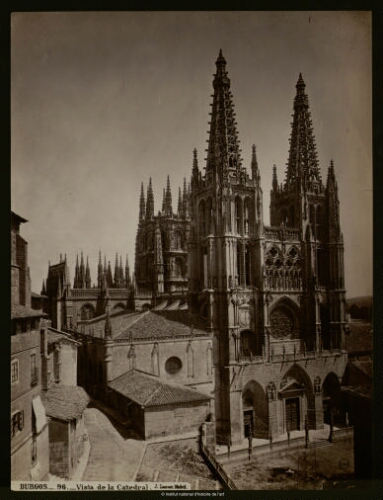 Burgos. Vista de la Catedral
