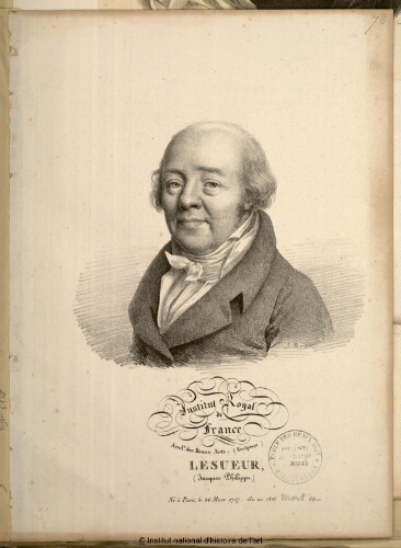 Lesueur (Jacques-Philippe), né à Paris, le 24 mars 1757 [...]
