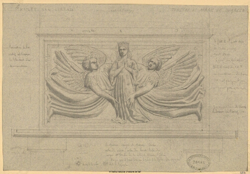 Naples, San Lorenzo, Tombeau de Marie de Durazzo : sarcophage