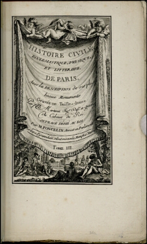 Histoire de Paris et description de ses plus beaux monuments [...]. Tome 3