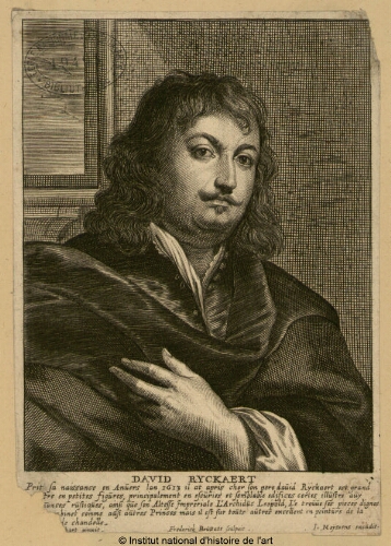 David Ryckaert, prit sa naissance en Anvers l'an 1613 [...]