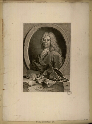 Nicolas de Largillierre, natif de Paris, peintre ordinaire du Roy, et recteur en son Académie Royale