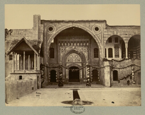 Façade du palais de Beit Ed-Din