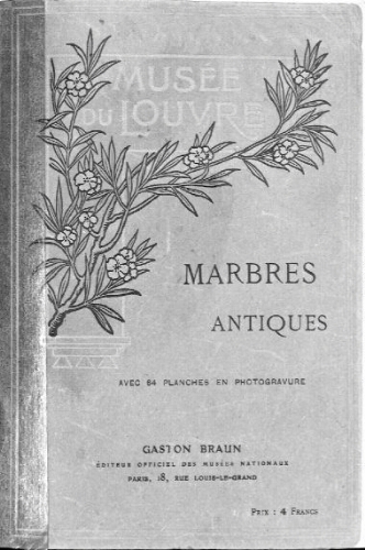 Catalogue sommaire des marbres antiques