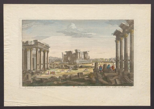 A général Prospect of Palmira = perspective général de la celebre ville de Palmyre