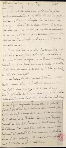 Lettres d'Eugène Delacroix : copies de Philippe Burty