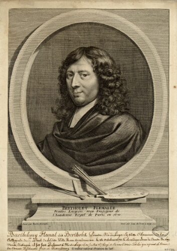 Bertholet Flemalle, peintre liégeois, reçu professeur de l'Académie Royal de Paris, en 1670