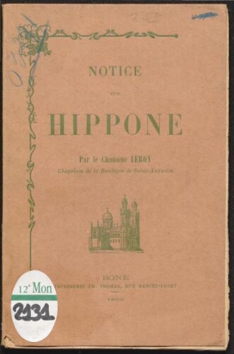 Notice sur Hippone