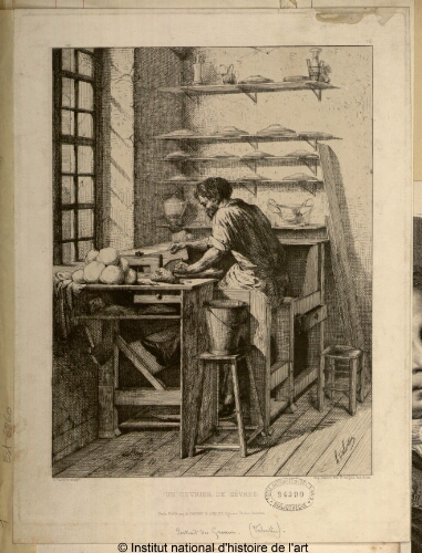 Un ouvrier de Sèvres