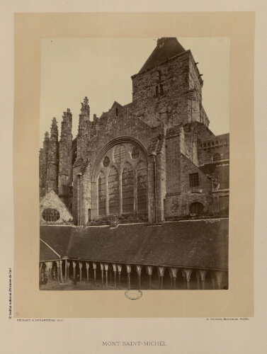 Mont Saint-Michel [Transept nord et cloître]