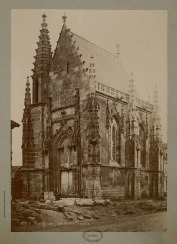 Ménigoute (Deux Sèvres), Chapelle [Boucard]