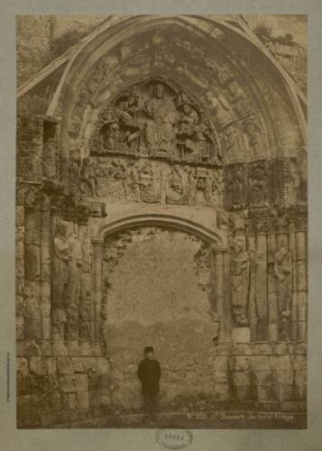 St Benoit (sur Loire), abbaye [le tympan]