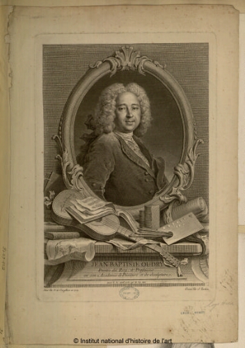 Jean Baptiste Oudry, peintre du Roy, et professeur en son Académie de Peinture et de Sculpture