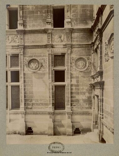Angers. Hôtel Pincé, détails d'architecture
