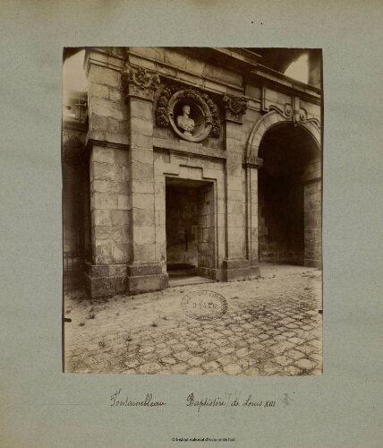 Fontainebleau, Baptistère de Louis XIII