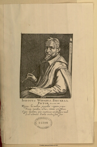 Jodocus Wingius, Bruxell pictor, circa anno 1588