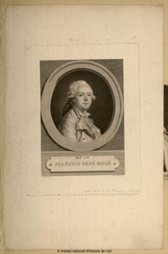François René Molé, acteur de la Comédie Française (1734-1802)