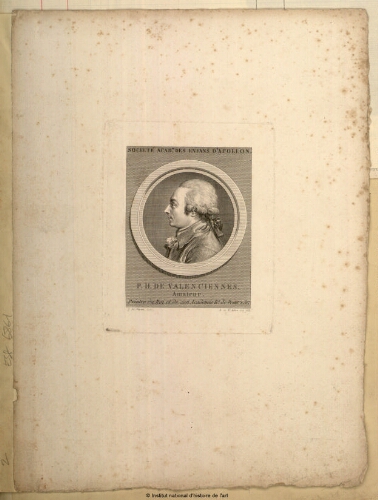 P.H. de Valenciennes, amateur, peintre du Roi et de son Académie Royale de Peinture et Sculpture