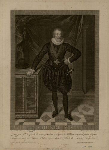 Henri IV, gravé par F. S. Goulu [...]